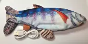 Flopping Fish 10" long USB controlled FUN Gag Gift Party Fisherman