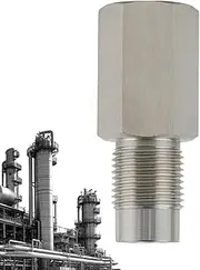 Pipe Connector Extension | Stainless Steel Tube Adapter - Leak-Proof High-Temp Length 2.3 Inch Thread Size M18×1.5 Thread Pipe Fitting for Shower Sink Plumbing Car Industrial Irrigation Sprinkler