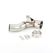 For Indian FTR 1200 / S 2019 2020 FTR1200 Rally / Carbon FTR1200S 1200S Escape Motorcycle Exhaust Muffler Link Pipe 61MM Slip-on