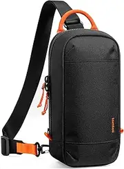 tomtoc Sling Crossbody Bag for Nintendo Switch 2, Protective Portable Travel Chest Carrying Gaming Pouch with 8 Game Cartridges Slots, Fit Charger and Accessories