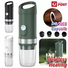 Electric Coffee Maker Wireless Portable Heating Espresso Capsule Machine Travel