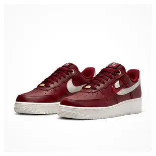 NIKE W AIR FORCE 1 07 PRM 女休閒鞋-酒紅-DZ5616600 US5 紅色