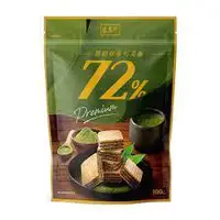 在飛比找蝦皮購物優惠-[盛香珍] 靜岡抹茶72%巧克酥（100g/包）