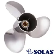ALUMINUM PROPELLER FITS JOHNSON/EVINRUDE V6 2 STROKE 15 SPLINE 200 1976-2001