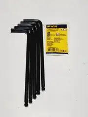 Irwin Ball End Long Arm Hex Keys 5pk 6mm