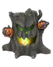 Gerson International Lighted Spooky Smoking Tree, Electric Creepy Halloween Dcor