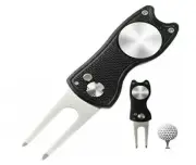 Golf Ball Marker Repairer Pitch Pitch mark Divot Repair Blade Tool