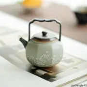 Hand-painted Eight-square Lifting Pot Ceramic Teapot Home Brewing Teapot