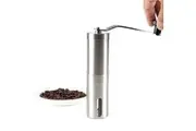 Coffee Bean Grinder - Stainless Steel Ceramic Burr Manual Hand Crank Nut Mill