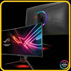 ASUS VA326H 32型VA曲面低藍光.不閃屏電競螢幕| 賣電腦直營店| 樂天