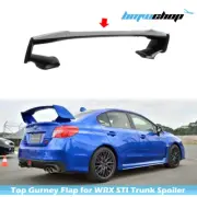 Unainted Top Gurney Flap STI Trunk Spoiler Fit For Subaru WRX STI 4th 2015-2021 (for: Subaru)