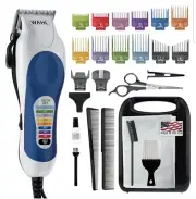 Wahl MC3 Color Pro Hair Clipper Kit W/Color Guide Combs 79300-400T Free Shipping