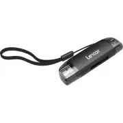 Lexar Dual-Slot USB-A/C Reader Supports SD & MicroSD Card Reader USB 3.2 Gen