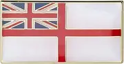 [Pinstant] White Ensign Royal British Navy UK United Kingdom Red Saint St George's Cross Union Jack Flag 1" Enamel Pin Badge, 1 inch, Enamel, enamel