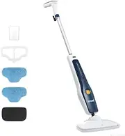 1300W Professional Steam Mop with Convenient Detachable Handheld Unit,3 Adjustable Steam Modes & Rotatable Wipe Head for Home Cleaner Floor Carpet Cleaning