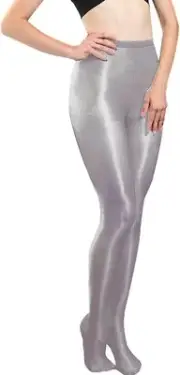 Women 70D High Stretch Shiny Pantyhose Control Top Glossy Tights for Dance