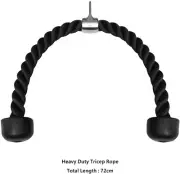 Cable Pulley Attachment Tricep Rope V Grip LAT Pull Down Gym Accessory Ship AU