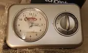 Kitchen Analog Clock & Timer Concept Kitchen Retro Style Cannery Casino-Hotel K