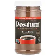 Postum, Instant Warm Beverage, Cocoa Blend, Caffeine Free, 8 oz (227 g)