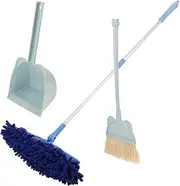 ERINGOGO 1 Set Cleaning Set Mini Broom Dustpan Mop for Pretend Play Engaging Design for Roleplaying Learning Cleanliness for Boys Playtime Activities