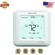 Smart Z-Wave Thermostat by Honeywell - Remote Control with Elegant White Design