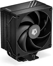 ID-COOLING FROZN A410 Black - 6" Height Black Air CPU Cooler, 4×Ф6mm Heatpipes, 120x120x25mm FDB Fan, TDP 220W, Compatible with Intel LGA1700/1851/1200/115X; AMD AM4/AM5 (152mm in Height)