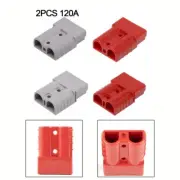 Professional Grade 2X120AMP For ANDERSON Plug Cable Terminal Battery Connector