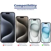iPhone 15 Rugged Shockproof Case Cover - Best Quality, Flexible & Strong, Lightweight, Heavy-Duty Protection, Durable - Silver