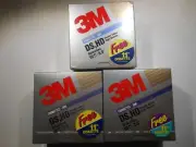 NIB 3M High Density 3.5" Diskettes: IBM Formatted DS, HD 3 boxes of 11 each.