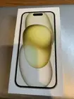 Apple iPhone 15 - 256GB - Yellow (BOOST MOBILE LOCKED)