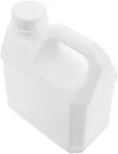 UTHCLO Plastic Juice Bottle with Handle Versatile Container for Beverages Syrups and Honey Reusable Food Grade Storage for Home and Parties Elegant Design