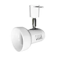 在飛比找momo購物網優惠-【JOYA LED】E27 燈泡專用 白色外殼 復古喇叭軌道
