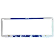 West Coast Eagles Car Number Plate Surrounds Set of 2
