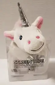 Aroma Home Unicorn Plush Lemon Zest Static Dust Screen Wipes New