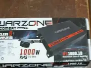 WC1000.1D Warzone 1000W True RMS Car Amplifier Class D Amp 1/2/4 Ohm Stable with