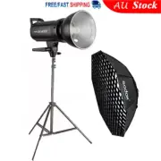 Godox SK400II 2.4G Studio Flash Strobe Light + 95cm Grid Softbox + Light Stand