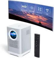 JOVAL Portable Projector 2022 Upgraded WiFi Mini Projector, FHD 1080P Projector