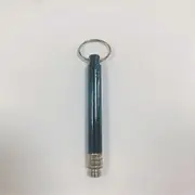 Portable Titanium Toothpicks Metal Toothpick With Protective Dark Blue