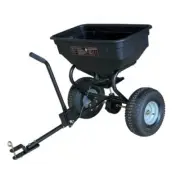 Fertilizer Spreader 56 kg 60 L Broadcast Seed Fertiliser broadcast tow behind