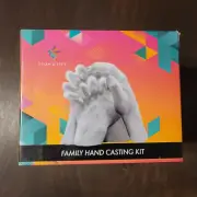 Dylan & Rylie Hand Casting Kit for Couples with Base – DIY Mold & Paint Set
