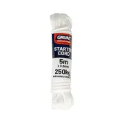 5 X GRUNT Starter Cord 3.5mm x 5m is ideal for use in pull start motors- with i