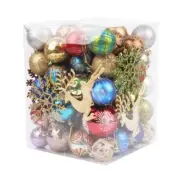 Shatterproof Plastic Christmas Tree Ornaments Christmas Ball Baubles for Xmas