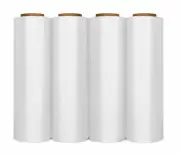 18" X 1500sq' 4 ROLLS 80 Gauge DURABLE Pallet Wrap Stretch Film Shrink Hand WRAP