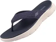 [Skechers] Go Walk Flex Sandal Holly Women's Toe Separator Navy EU 38, navy, 8 US