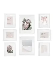[Profile Australia] Australian Made Gallery Wall Set D (8 Frames) in White