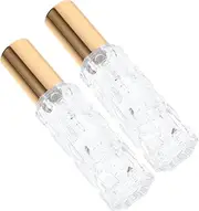 TIDTALEO 2pcs Glass Atomizer Bottle Refillable Cocktail Mist Sprayer for Bars Restaurants Home Use Elegant Design for Fresh Dispensing for Creating Unique Cocktails