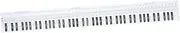 SWOOMEY 1Pc Key Piano Keyboard Finger Simulation Practice Chart Portable Teaching Aid for Beginners Guide for Key Understanding and Practice White