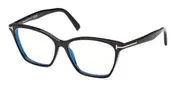 Tom Ford FT5949-B Blue-Light Block 001 Men's Glasses Black Size 56 - Private Health Rebate - Blue Light Block Available
