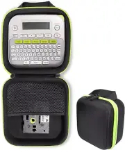 Label Maker Case Brother P-Touch Customized PTD210 Zip Close Compact Easy-To-Use