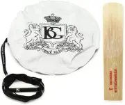 BG A30T Tenor Saxophone Cleaning Swab + Fibracell FCTSP3 Value Bundle